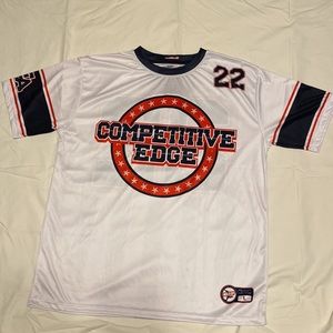 WALK OFF  COMPETITIVE EDGE Mens size L jersey like new